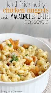 Delicious Chicken Nugget Casserole Eating On A Dime Recipe Chicken Nugget Recipes Yum Yum Chicken Kid Cuisine Meals