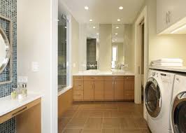 Visit a modern country home on an almond and sweet potato farm. Bathroom Designs With Laundry Room Combination