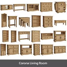 With a choice of 2 sizes. Corona Tv Stand Sideboard Bookcase Coffee Table Solid Pine Living Room Furniture 34 90 Picclick Uk