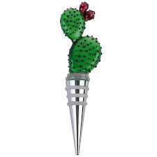 They come in three color varieties; Prickly Pear Cactus Wine Stopper