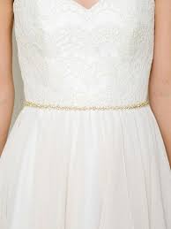 Gold Bridal Sash Gold Skinny Wedding Belt Thin Wedding Sash Gold Rhinestone Sash Crystal Belt Cleo Sash Skinny Wedding Dress Wedding Dresses Wedding Dresses Unique