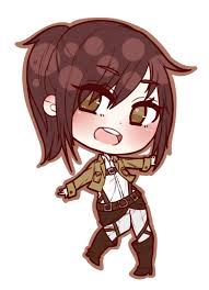 Chibi Sasha Attack On Titan By Jasmiass Deviantart Com On Deviantart Attack On Titan Chibi Attack On Titan Art