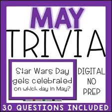 (must be a family name.) if you know the answers to these cartoon tr. May Trivia Distance Learning By The Limitless Classroom Tpt