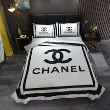 シャネル 寝具 chanel 2020春夏新作 洋式 布団カバー ベッドシート 枕カバー 4点セット ch200520p12 3 布団カバー 寝具 女性の寝室