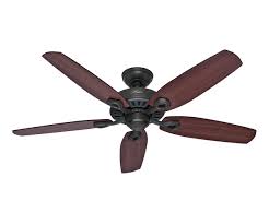 Hunter fan 52 in fresh white contemporary indoor ceiling fan with remote control. Builder Elite New Bronze 50567 The Ceiling Fan Company