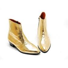 Black And Gold Boots Mens Http What Is Fashion Com 119 929 Thickbox Mens Glitter Gold Western Zipper Mid Calf Ankle Boots Jpg Ankle Boots Dress Boots Gold Boots