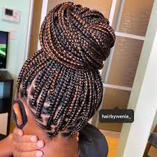 African Stylist On Instagram Knotless Braids Color 1b And 30 Box Braids Hairstyles For Black Women Twist Braid Hairstyles Hair Styles