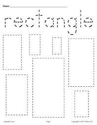 12 Shapes Tracing Worksheets Tracing Worksheets Preschool Shape Tracing Worksheets Preschool Tracing