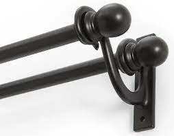 Buy top selling products like bee & willow™ home doorknob adjustable curtain rod set and ezra adjustable single curtain rod set in distressed black. 20 Best Curtain Bracket Designs With Pictures You Must Try