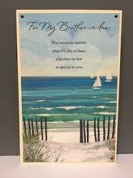 Maybe you would like to learn more about one of these? Brother In Law Sailing Boat Ocean Beach American Greetings Happy Birthday Card Ebay