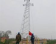 Lattice HDG steel 33KV Transmission Line Towers - HDG 33KV ...