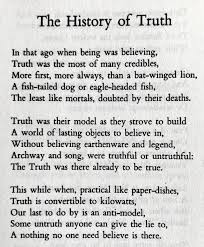 Poem The History Of Truth By Wystan Hugh Auden Writing Prompts Poetry Poetry Prompts Poems