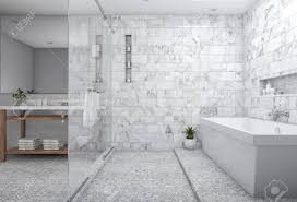 Scandinavian designers have contributed some of the most iconic modern furniture and lighting designs of the last century. 3d Rendering Modern Minimal Bathroom With Scandinavian Decor Stock Photo Picture And Royalty Free Image Image 91665030