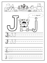 J Is For Jaguar Free Printable Worksheet Tracing Worksheets Preschool Kindergarten Worksheets Alphabet Writing Practice