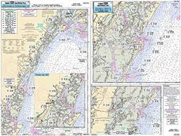 Chincoteague Wachapreague Quinby Va Laminated Nautical Navigation Fishing Chart By Captain Segulls Nautical Sportfishing Charts Chart Qui341
