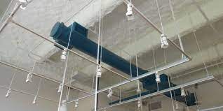 Acoustical ceiling spraying is the easiest way to brighten a worn, unproductive work space is to replace old, stained and discoloured acoustical ceiling tiles. Monoglass Spray On Insulation Spray Insulation Spray High Ceiling