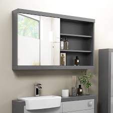 Wall cabinets in a bathroom are a handy place for storage. Grove Mirror Cabinet 1200 Buy Online At Bathroom City