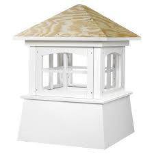 Good Directions Brookfield Vinyl Cupola 60 Sq X 85 H Walmart Com In 2020 Wood Roof Cupolas Copper Roof