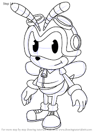 See also these coloring pages below Step By Step How To Draw Charmy Bee From Sonic X Drawingtutorials101 Com