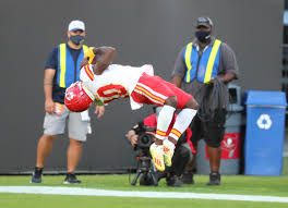 Despite playing for the best offense in the league, he seems to have a lot of down weeks. Tyreek Hill Ends Epic First Quarter With Backflip Td