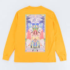 cav empt md copies long sleeve t shirt orange