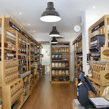 Agencements Concept Vrac Et Presentoir Mobil Wood En 2020 Epicerie Vrac Presentoir Mobilier En Bois