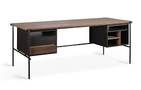 Free shipping on selected items. Oscar Teak Desk With 2 Drawers Viesso