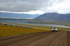 The primary users of the dalton highway are the oil companies, which means most of the vehicles on the highway are large trucks. Dalton Highway The Milepost