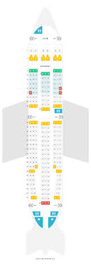 Seat Map Airbus A310 300 313 Air Transat Find The Best