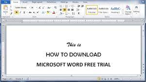 Microsoft word is an industry leader in word processing, and installing it on your computer after purchase is easy indeed. Microsoft Word Free Trial Download Try Version 2016 2010 2013 2019