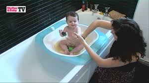 By the time your baby is 10 months old, they are probably. How To Give Your Baby A Bath Youtube