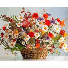 Bouquet de fleurs des champs - A vos pinceaux!