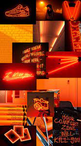 Maybe you would like to learn more about one of these? Neon Orange Aesthetic Pastel Wallpaper Orange Wallpaper Cool Wallpapers For Phones