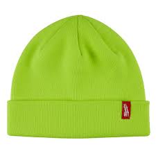 Milwaukee Men S Hi Vis Cuffed Knit Hat 503hv The Home Depot In 2021 Warm Winter Hats Knitted Hats Hats