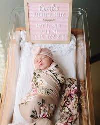 Baby Announcement Letter Board Girl 22 Ideas Baby Girl Announcement New Baby Products Baby Pictures