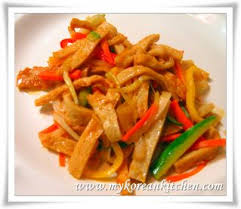 Fish Cake Stir Fry Eomuk Japchae My Korean Kitchen Korean Food Side Dishes Korean Fish Cake Korean Side Dishes