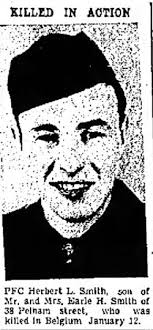 PFC Herbert Louis “Herbie” Smith (1925-1945)