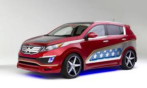 Kia Unveils Wonder Woman Themed Sportage Suv At New York Auto Show Kia Sportage Wonder Woman Kia