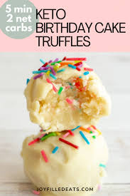 As an alternative, you can also microwave your mug cake for about a minute. Keto Cake Batter Truffles Low Carb Gluten Free Easy Joy Filled Eats