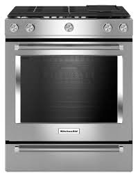 kitchenaid ksdb900ess dual fuel slide