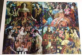 The ornate costumes—silk and velvet, jeweled and embroidered—are complemented by vibrant flowers and birds, including the symbolic white dove and lilies. Renaissance Realm Mixed Box Project Totalling 4000 Pieces Combining Four Puzzles From Holdson By The Artist Olga Suvorova A Photo On Flickriver