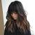 Face Framing Bangs With Highlights