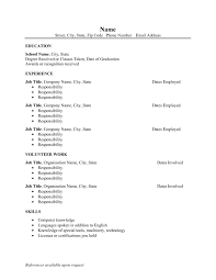 Fill out the combination format blank resume template free pdf form for free! The Inspiring Blank Resume Examples Blank Resume Template Pdf Free Blank In Free Blank Cv Template Simple Resume Template Resume Template Resume Template Word