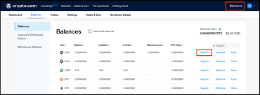 Most exchanges usually only have deposit fees for fiat currencies, but there are a few of them that also charges you when making crypto deposits (generally when they. Crypto Com Exchange Review A Fast Secure Crypto Trading Platform For Everyone