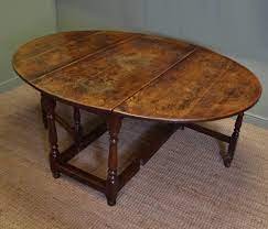 They sent out a technician to look at the table. Large Eighteenth Century Country Oak Antique Drop Leaf Gate Leg Dining Table 365542 Sellingantiques Co Uk