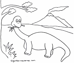 Belajar menggambar dan mewarnai dinosaurus kartun lucu. Pin Di Dino