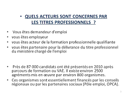 Maybe you would like to learn more about one of these? Les Titres Professionnels Direccte Direction Regionale Des Entreprises De La Concurrence De La Consommation Du Travail Et De L Emploi Afpa Ppt Video Online Telecharger