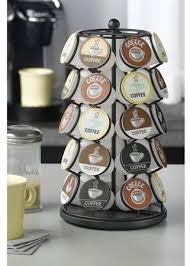 Nifty 35 Capacity Coffee Pod Carousel Black Walmart Com In 2020 Coffee Cups Diy Coffee Pod Holder Diy Coffee