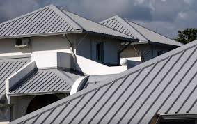 Powder blue paint on the front steps and door playfully sets off the siding and beckons guests inside. How To Match Your Colorbond Gutters With The Roof Colorbond Roofing Melbourne