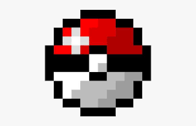 Aujourd'hui on réalise ensemble un stitch en pixel art.merci d'avoir regardé ma vidéo ! Pokeball Pixel Art En Minecraft Faciles Png Image Transparent Png Free Download On Seekpng